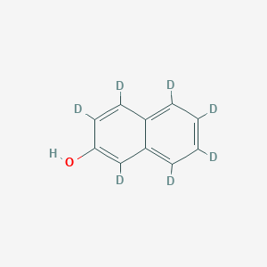 molecular formula C10H8O B047701 2-Naphthol-1,3,4,5,6,7,8-d7 CAS No. 78832-54-9