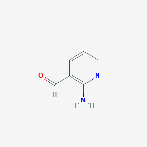 molecular formula C6H6N2O B047744 2-Aminonicotinaldehyde CAS No. 7521-41-7