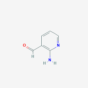 molecular formula C6H6N2O B047744 2-氨基-3-吡啶甲醛 CAS No. 7521-41-7