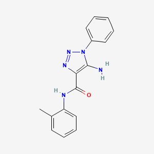 molecular formula C16H15N5O B4775100 MFCD09876340 