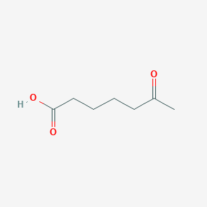 molecular formula C7H12O3 B047756 6-Oxoheptanoic acid CAS No. 3128-07-2