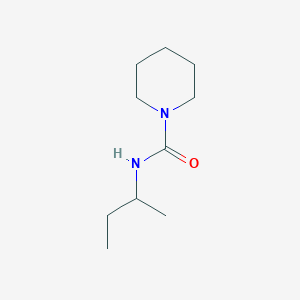 molecular formula C10H20N2O B4776565 N-(butan-2-yl)piperidine-1-carboxamide 