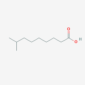 molecular formula C10H20O2 B047766 8-Methylnonanoic acid CAS No. 5963-14-4