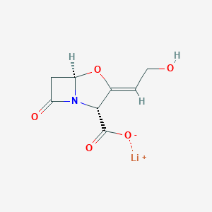 molecular formula C8H8LiNO5 B047775 Clavulanate lithium CAS No. 61177-44-4