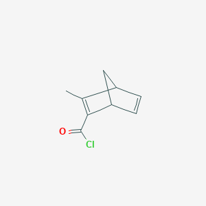 molecular formula C9H9ClO B047783 3-Methylbicyclo[2.2.1]hepta-2,5-diene-2-carbonyl chloride CAS No. 121675-98-7