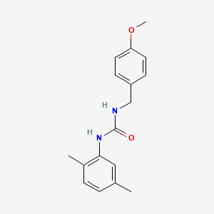molecular formula C17H20N2O2 B4778491 N-(2,5-dimethylphenyl)-N'-(4-methoxybenzyl)urea 