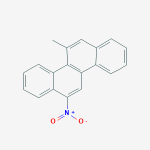 molecular formula C19H13NO2 B047790 11-Methyl-6-nitrochrysene CAS No. 124390-37-0