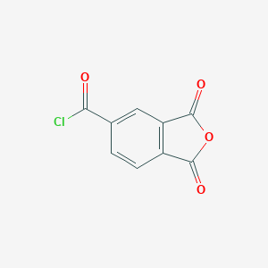 molecular formula C9H3ClO4 B047797 Trimellitic anhydride chloride CAS No. 1204-28-0