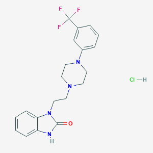 molecular formula C20H22ClF3N4O B047810 Flibanserin hydrochloride CAS No. 147359-76-0