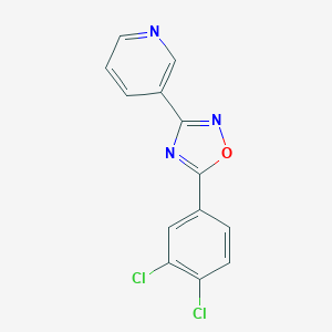 3-[5-(3,4-Dichlorophenyl)-1,2,4-oxadiazol-3-yl]pyridine