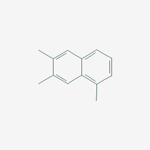 molecular formula C13H14 B047812 1,6,7-Trimethylnaphthalene CAS No. 2245-38-7
