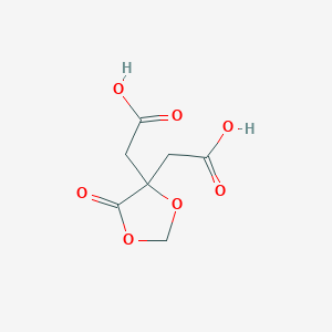 molecular formula C7H8O7 B047813 Anhydromethylenecitric acid CAS No. 144-16-1
