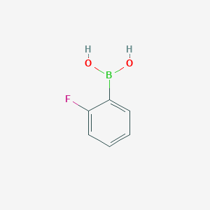 molecular formula C6H6BFO2 B047844 2-Fluorophenylboronic acid CAS No. 1993-03-9