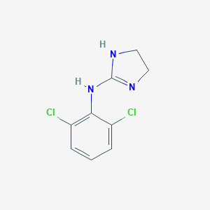 molecular formula C9H9Cl2N3 B047849 Clonidine CAS No. 4205-90-7