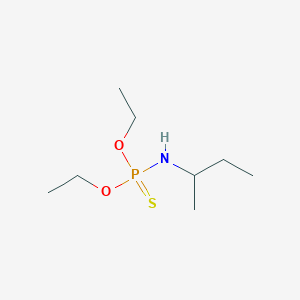 molecular formula C8H20NO2PS B4785471 N-diethoxyphosphinothioylbutan-2-amine 