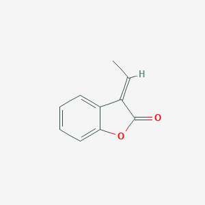 molecular formula C10H8O2 B047857 (3E)-3-ethylidene-1-benzofuran-2-one CAS No. 114524-40-2