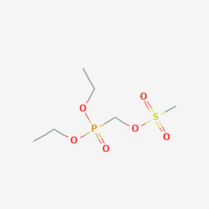 molecular formula C6H15O6PS B047870 (Diethoxyphosphoryl)methyl methanesulfonate CAS No. 114108-84-8