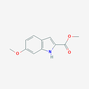 molecular formula C11H11NO3 B047874 methyl 6-methoxy-1H-indole-2-carboxylate CAS No. 98081-83-5