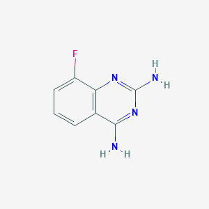 8-Fluoroquinazoline-2,4-diamine