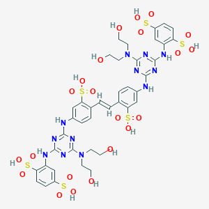 molecular formula C40H44N12O22S6 B047893 Rylux bsu CAS No. 114456-70-1