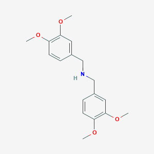 molecular formula C18H23NO4 B479164 Bis(3,4-dimethoxybenzyl)amine CAS No. 5634-21-9