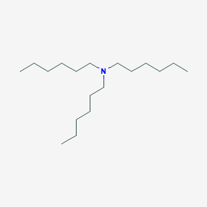 molecular formula C18H39N B047920 Trihexylamine CAS No. 102-86-3
