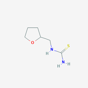 molecular formula C6H12N2OS B047925 1-(2-Tetrahydrofurfuryl)-2-thiourea CAS No. 66892-25-9
