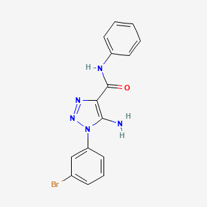 molecular formula C15H12BrN5O B4792582 MFCD09876415 