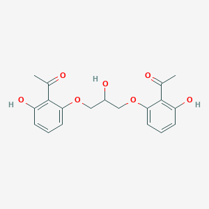 1,3-Bis(2-acetyl-3-hydroxyphenoxy)-2-propanol