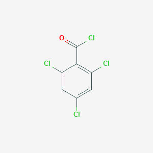 molecular formula C7H2Cl4O B047947 2,4,6-三氯苯甲酰氯 CAS No. 4136-95-2