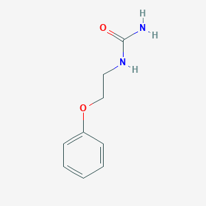 molecular formula C9H12N2O2 B479501 (2-Phenoxy-ethyl)-urea CAS No. 116836-31-8
