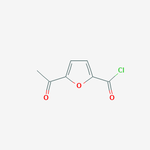 molecular formula C7H5ClO3 B047952 5-Acetylfuran-2-carbonyl chloride CAS No. 121880-45-3