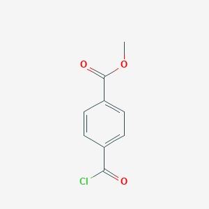 molecular formula C9H7ClO3 B047956 Methyl 4-(chlorocarbonyl)benzoate CAS No. 7377-26-6