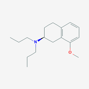 molecular formula C17H27NO B047960 (S)-8-Methoxy-N,N-dipropyl-1,2,3,4-tetrahydronaphthalen-2-amine CAS No. 119432-89-2