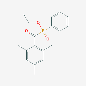 molecular formula C18H21O3P B047970 Ethyl phenyl(2,4,6-trimethylbenzoyl)phosphinate CAS No. 84434-11-7