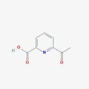 molecular formula C8H7NO3 B047971 6-Acetylpicolinic acid CAS No. 122637-39-2
