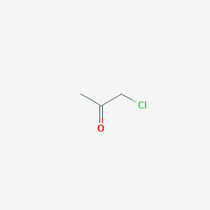 molecular formula C3H5ClO<br>ClCH2COCH3<br>C3H5ClO B047974 Chloroacetone CAS No. 78-95-5