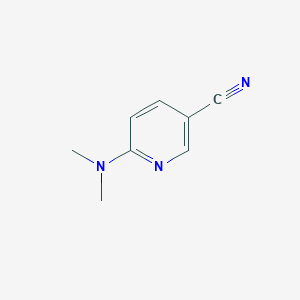 molecular formula C8H9N3 B047977 6-(二甲基氨基)烟酸腈 CAS No. 154924-17-1
