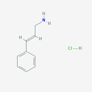 molecular formula C9H12ClN B047978 Cinnamylamine hydrochloride CAS No. 5586-89-0