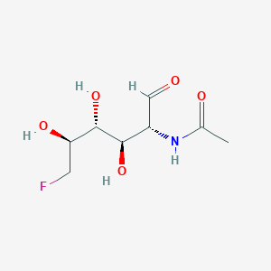 molecular formula C8H14FNO5 B047979 2-Acetamido-2,6-dideoxy-6-fluorogalactose CAS No. 112289-45-9