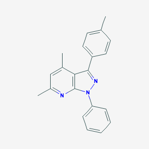 4,6-dimethyl-3-(4-methylphenyl)-1-phenyl-1H-pyrazolo[3,4-b]pyridine