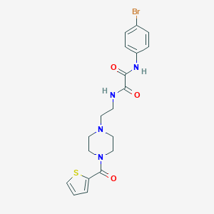 N-(4-bromophenyl)-N'-{2-[4-(2-thienylcarbonyl)-1-piperazinyl]ethyl}ethanediamide