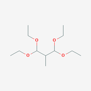 molecular formula C12H26O4 B048018 1,1,3,3-Tetraethoxy-2-methylpropane CAS No. 10602-37-6