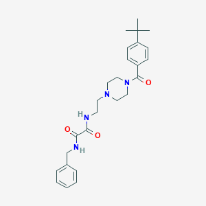 N-benzyl-N'-(2-{4-[(4-tert-butylphenyl)carbonyl]piperazin-1-yl}ethyl)ethanediamide