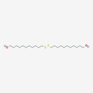 molecular formula C22H46O2S2 B048020 Bis(11-hydroxyundecyl) disulfide CAS No. 119438-02-7