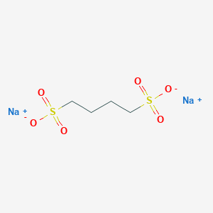 molecular formula C4H8Na2O6S2 B048027 1,4-丁二磺酸二钠盐 CAS No. 36589-61-4