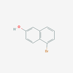 molecular formula C10H7BrO B048030 5-Bromonaphthalen-2-ol CAS No. 116632-05-4