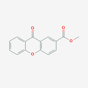 molecular formula C15H10O4 B048033 Methyl 9-oxoxanthene-2-carboxylate CAS No. 42946-50-9