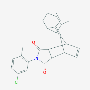 10-(2-Adamantylidene)-4-(5-chloro-2-methylphenyl)-4-azatricyclo[5.2.1.02,6]dec-8-ene-3,5-dione