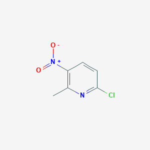 molecular formula C6H5ClN2O2 B048047 6-Chloro-2-methyl-3-nitropyridine CAS No. 22280-60-0